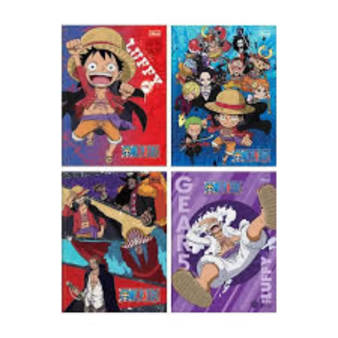 CADERNO BROCHURA ONE PIECE 80F - TILIBRA