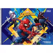 CADERNO ESPIRAL CARTOGRAFIA E DESENHO SPIDER 80F - TILIBRA