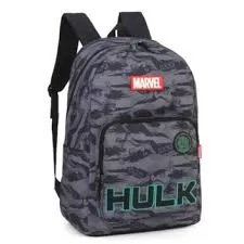 MOCHILA DE COSTA HULK CINZA- LUXCEL