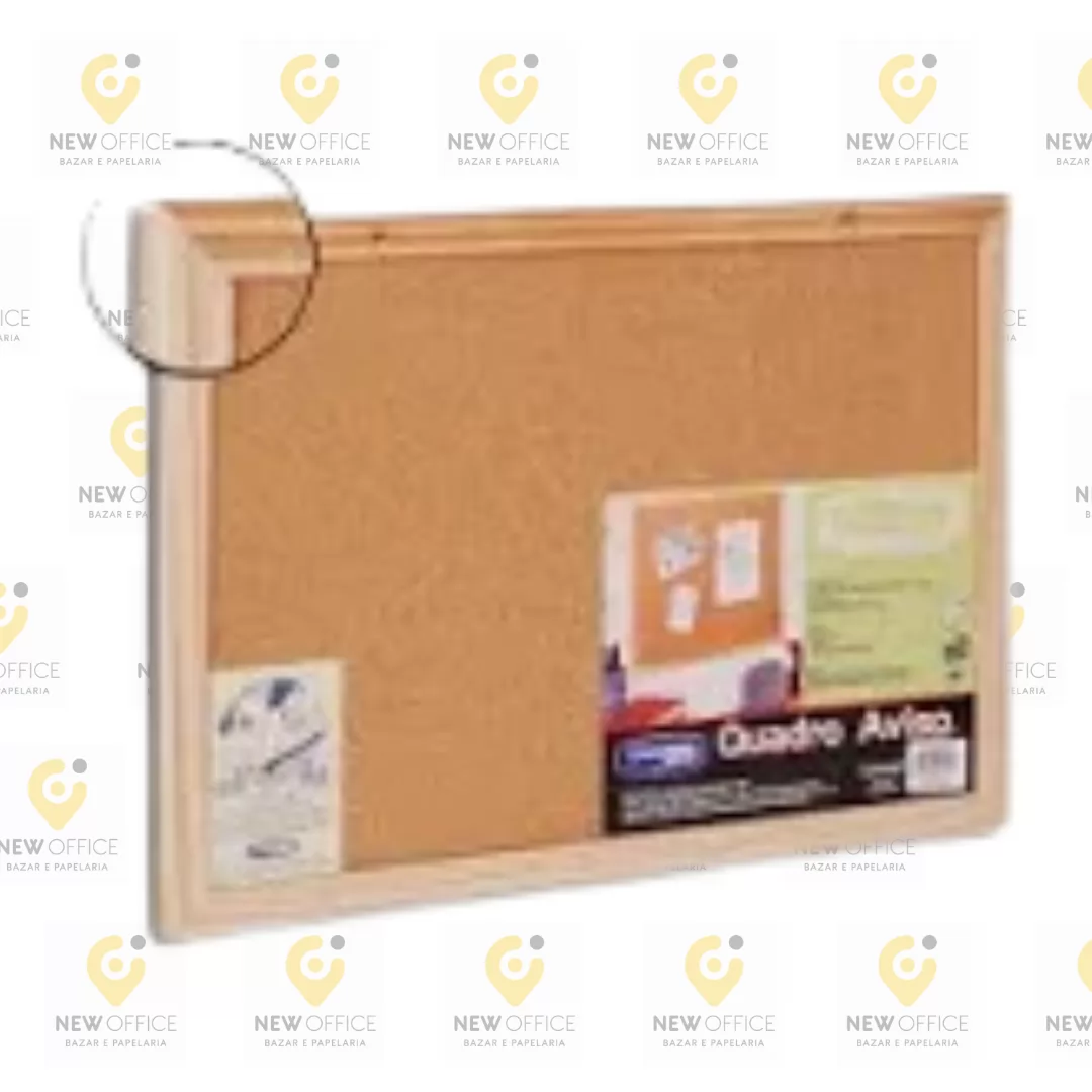 QUADRO DE CORTICA STD MADEIRA 30X 45CM 1 FACE- CORTIARTE
