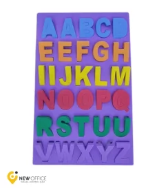CARTELA ABC LETRA BASTAO CORES SORTIDAS - EVA MAX
