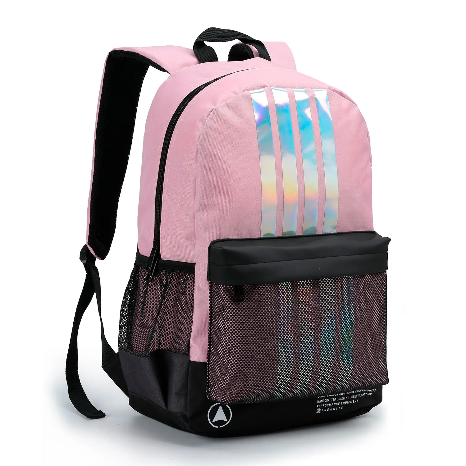 MOCHILA DE COSTAS JUVENIL HOLOGRÁFICA CORES SORTIDAS MJ40533- SEANITE