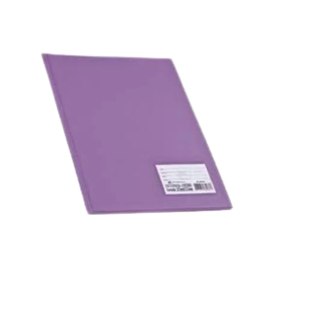 PASTA CATALOGO PVC COM VISOR 10 ENV LILAS- POLIBRAS
