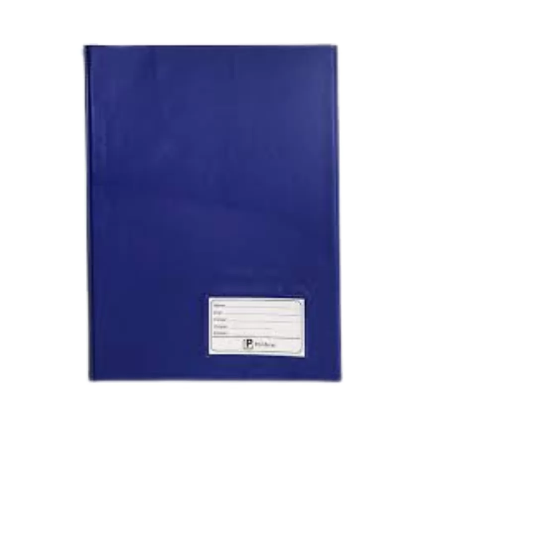 PASTA CATALOGO PVC COM VISOR 10 ENV  AZUL- POLIBRAS