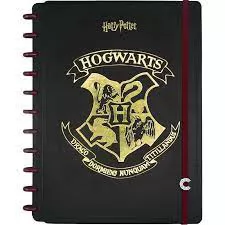 CADERNO INTELIGENTE HARRY POTTER PRETO - GRANDE