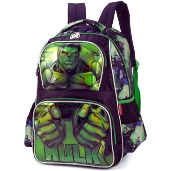 MOCHILA DE COSTA HULK VERDE- LUXCEL
