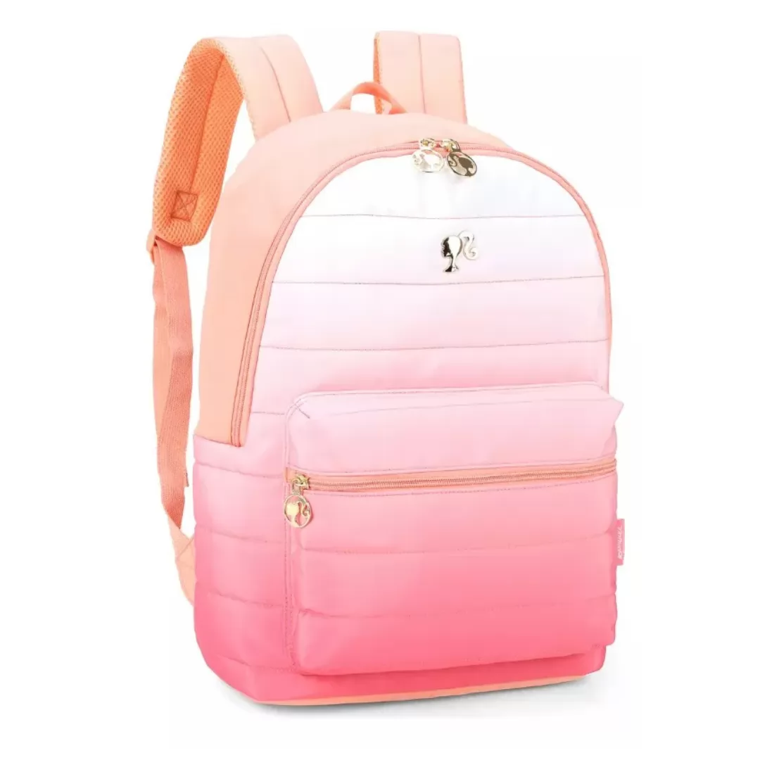 MOCHILA BARBIE DEGRADÊ ROSA - LUXCEL