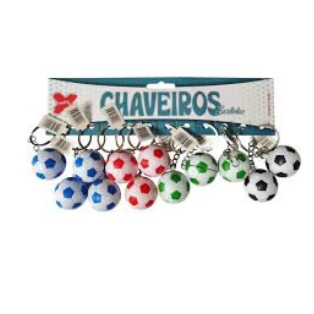CHAVEIRO - BOLA FUTEBOL 3,5CM - MAKE+