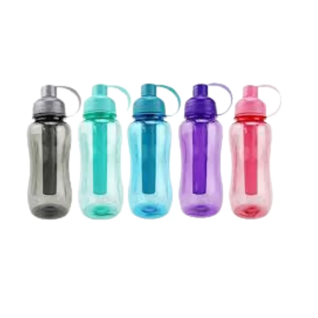 SQUEEZE PLASTICO PORTA GELO 600ML CORES SORTIDAS