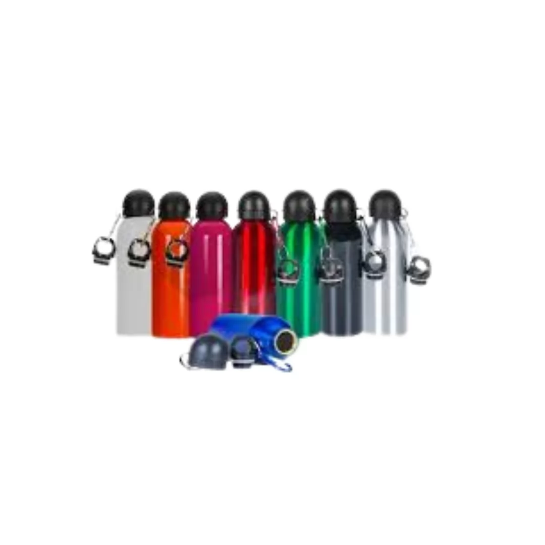 SQUEEZE DE ALUMINIO SLIM 500 ML CORES VARIADAS - ESTILO MOMENT