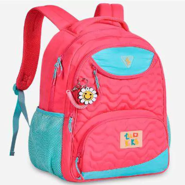 MOCHILA DE COSTAS LULUCA TURQUESA/LILÁS/ROSA - CLIO STYLE