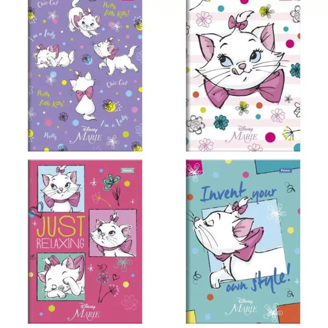 CADERNO BROCHURÃO 80F MARIE- FORONI