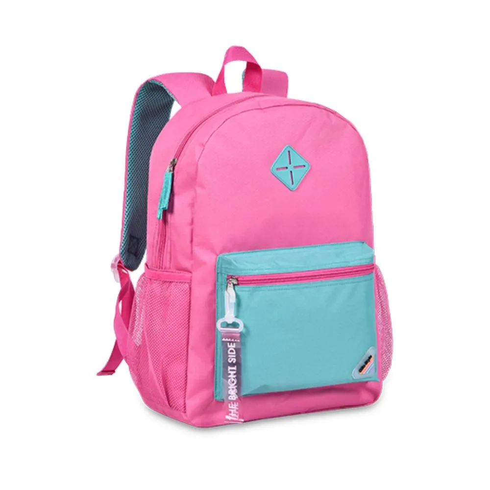 MOCHILA DE COSTAS C/CHAVEIRO CORES SORTIDAS- CLIO STYLE