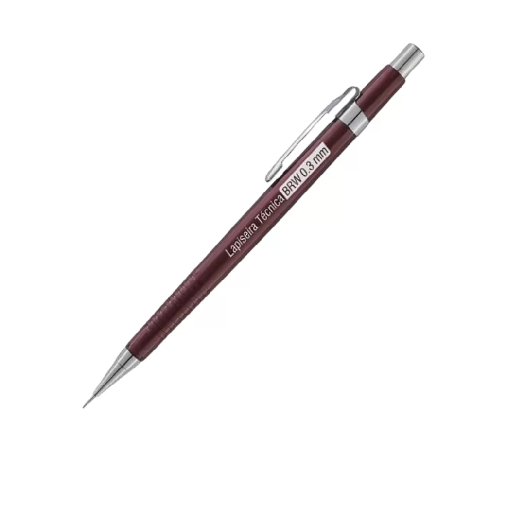 LAPISEIRA TÉCNICA 0.3MM BORDO- BRW