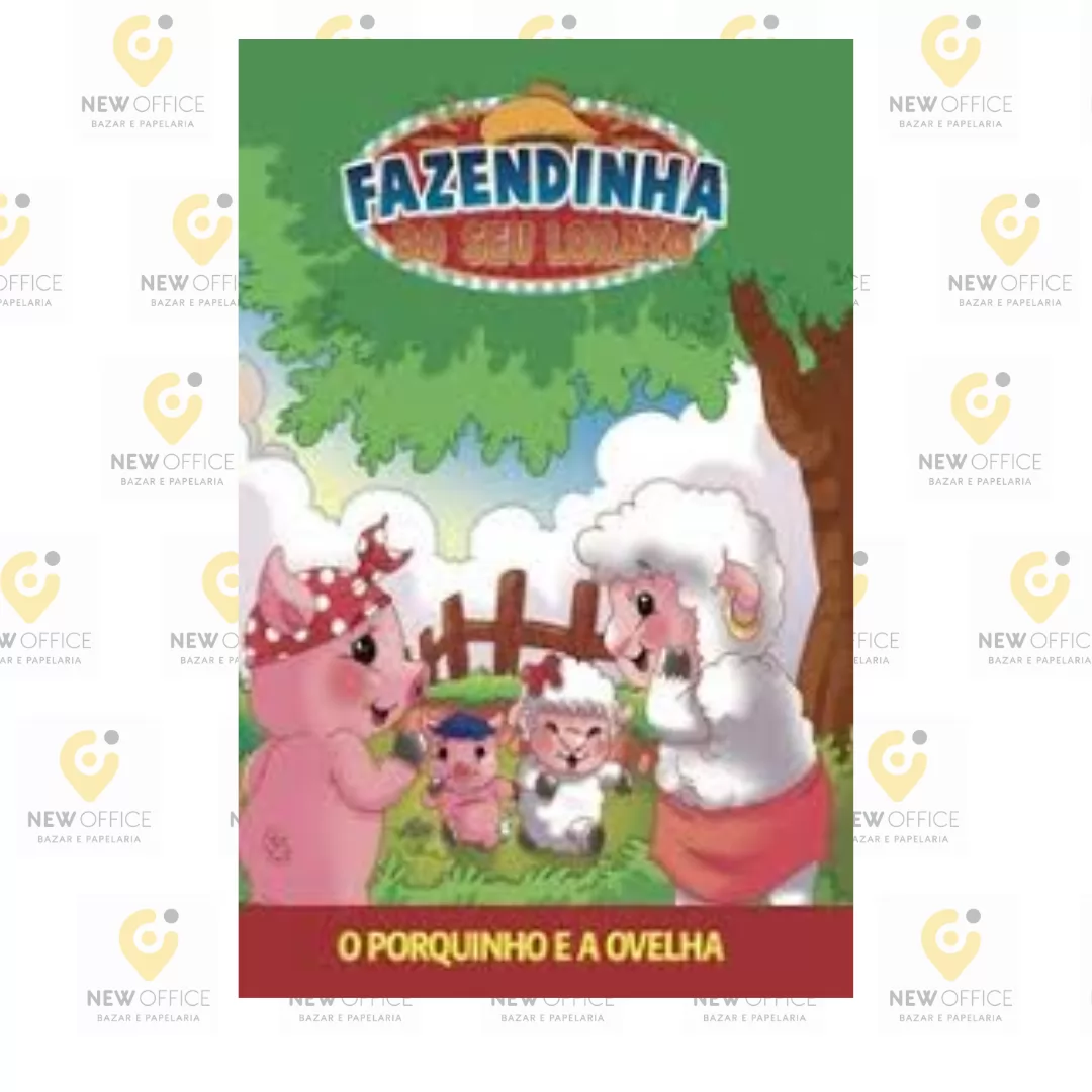 LIVRO INFANTIL O PORQUINHO E A OVELHA-BICHO ESPERTO