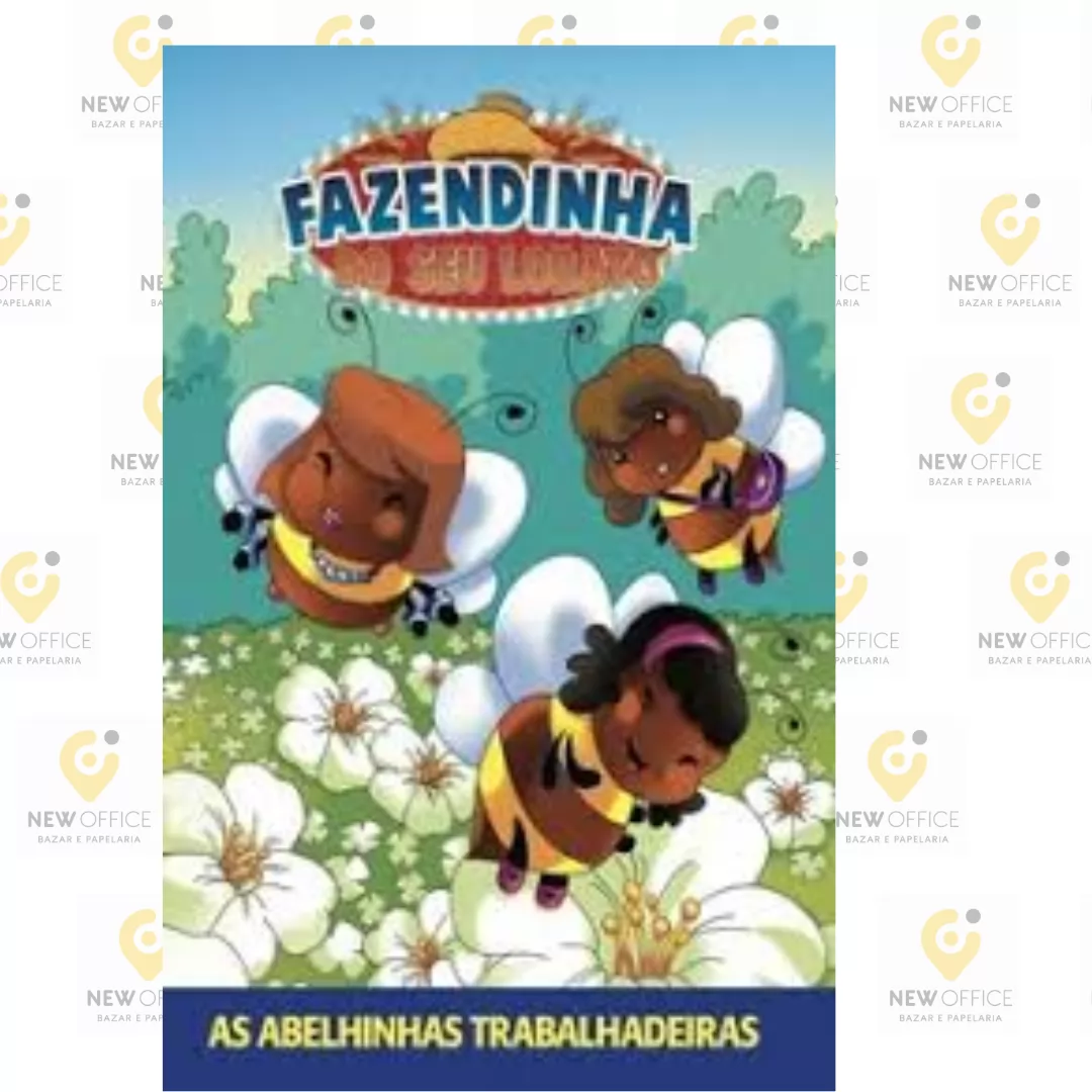 LIVRO INFANTIL AS ABELHINHAS TRABALHADEIRAS -BICHO ESPERTO
