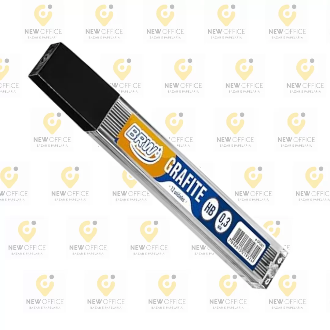 GRAFITE HB 0.3MM 12 UNI-BRW