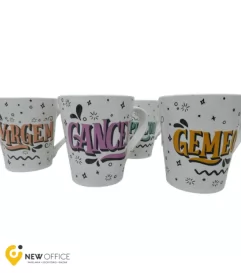 CANECA PORCELANA  300 ML TULIPA SORTIDA- BMB