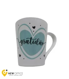 CANECA PORCELANA 300 ML TULIPA SPOT SORTIDAS