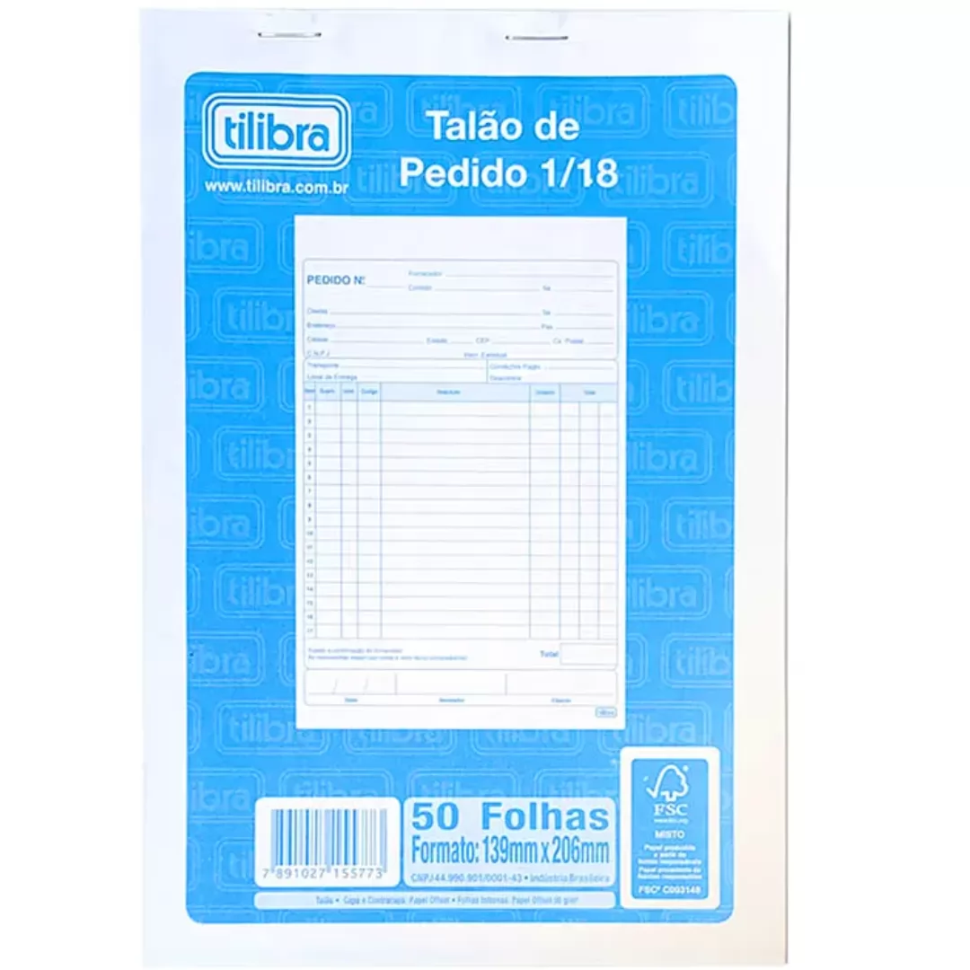 PEDIDO 1/18 MED 50F 139X206MM - TILIBRA