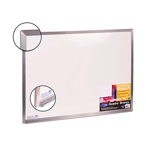 QUADRO BRANCO POP ALUMÍNIO 150X120 - COTIARTE