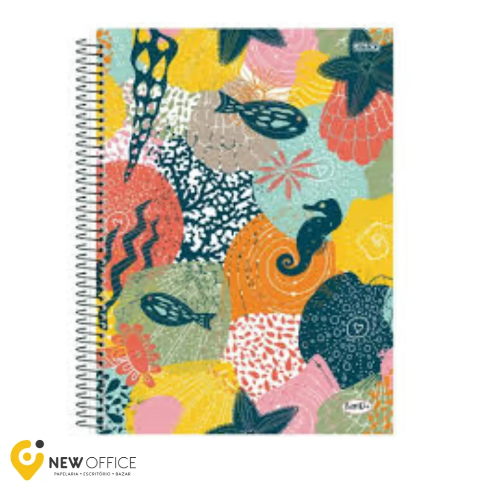 CADERNO UNIVERSITÁRIO 15M  240F BOM D FEM- SÃO DOMINGOS