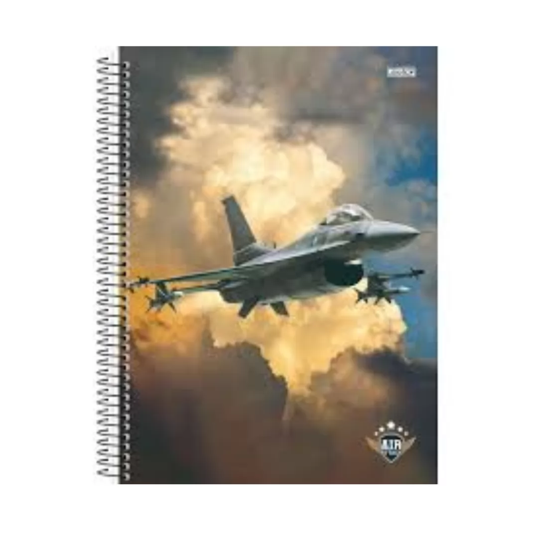 CADERNO  UNIVERSITÁRIO 10M 160F AIR AT- SÃO DOMINGOS
