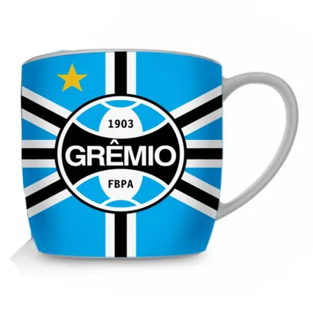 CANECA PORCELANA URBAN 300ML GREMIO 3 - BRASFOOT