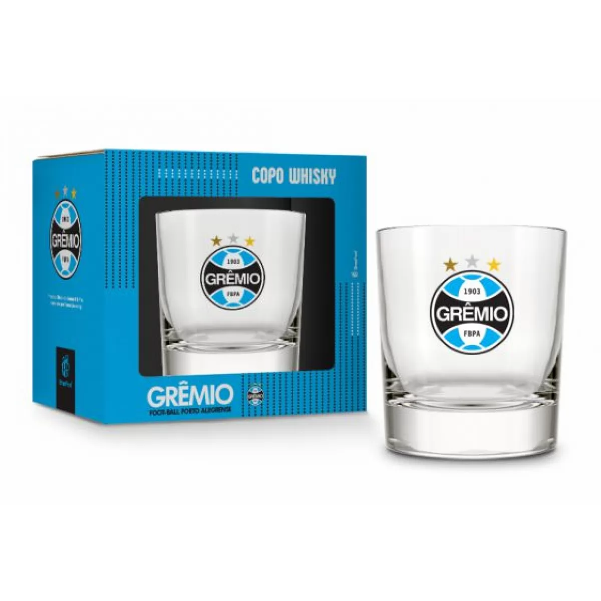 COPO WHISKY 310ML GREMIO - BRASFOOT