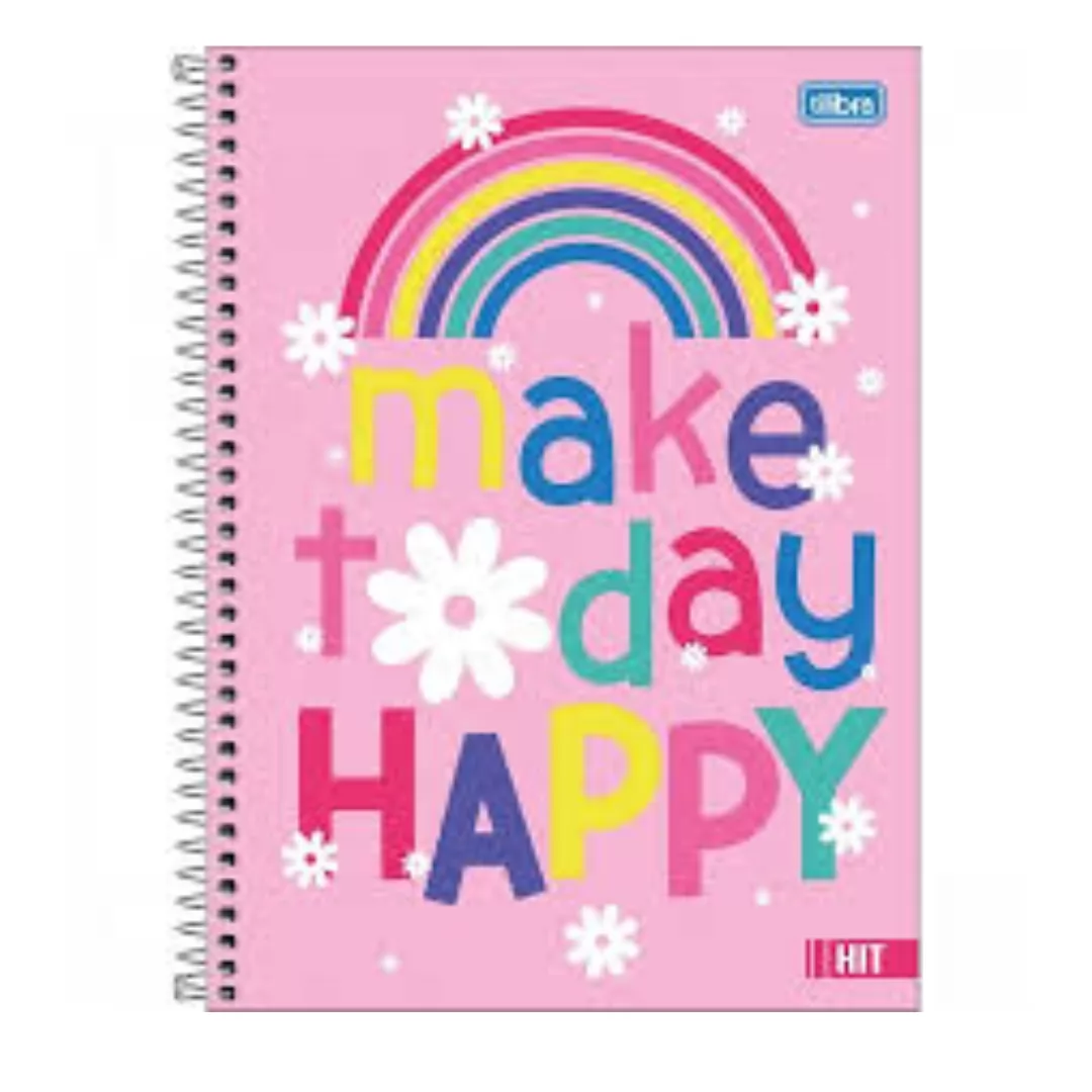 CADERNO HIT FEM 10M 160FLS- TILIBRA