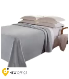 COBERTOR DYURI PLUS C/ CINTA UNICOLOR 1,80 M X 2,20 M CINZA PALOMA
