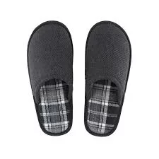 PANTUFA MASCULINA LISTRAS 41/42 PRETO