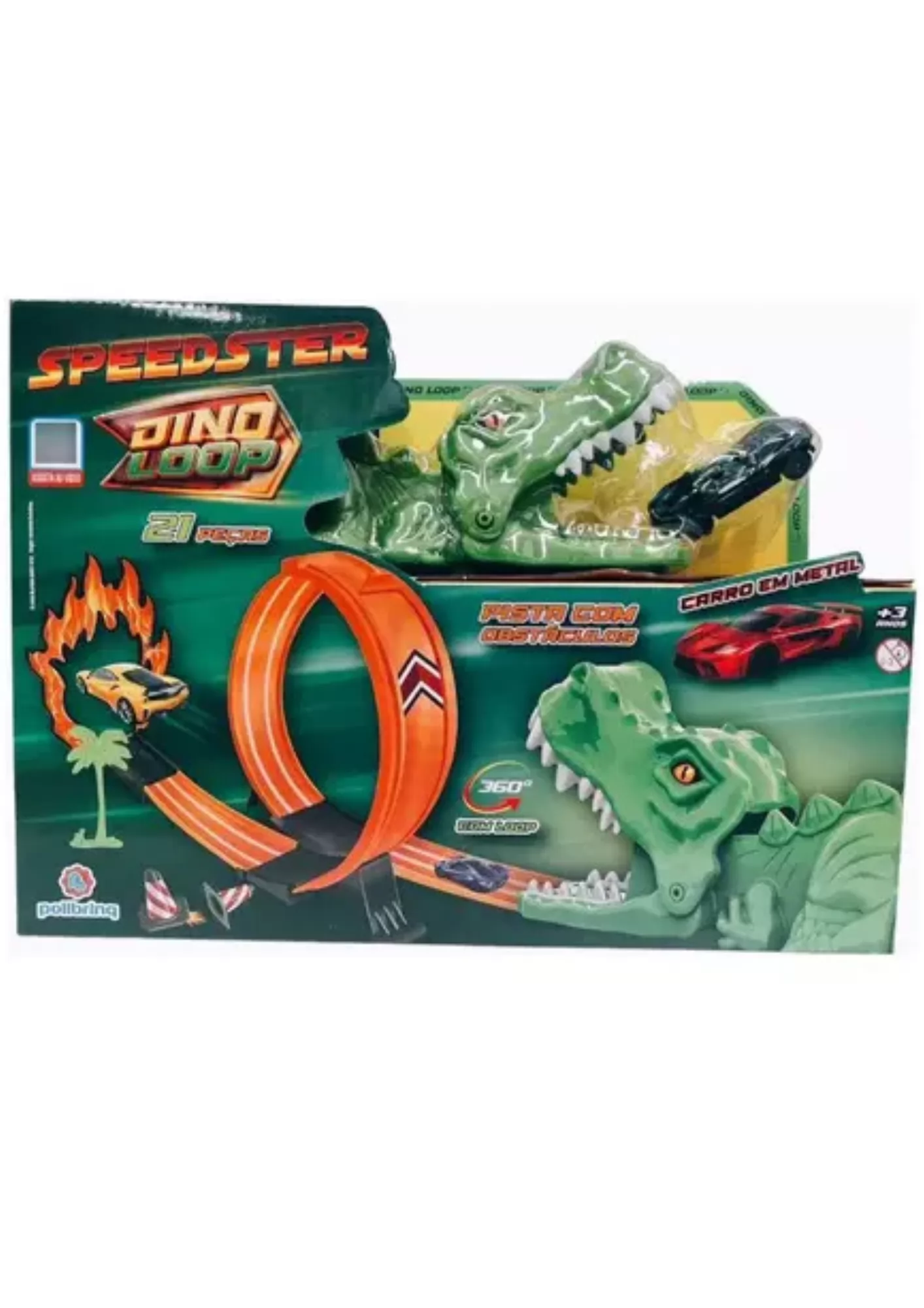 PISTA DE BRINQUEDO SHARK LOOP - POLIBRINQ