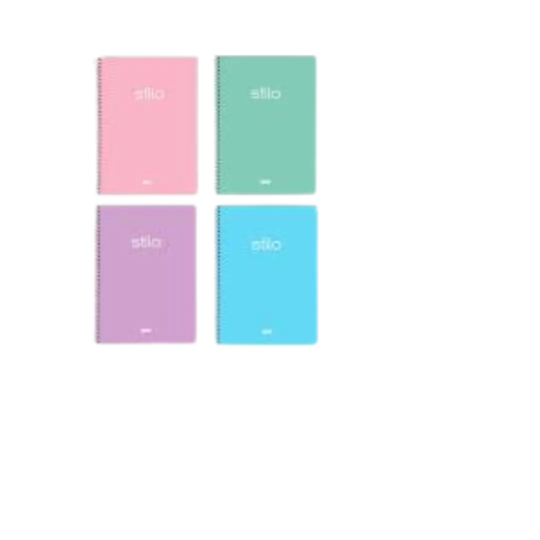 CADERNO UNIV 1M 80FLS STILO LILAS PASTEL - JANDAIA