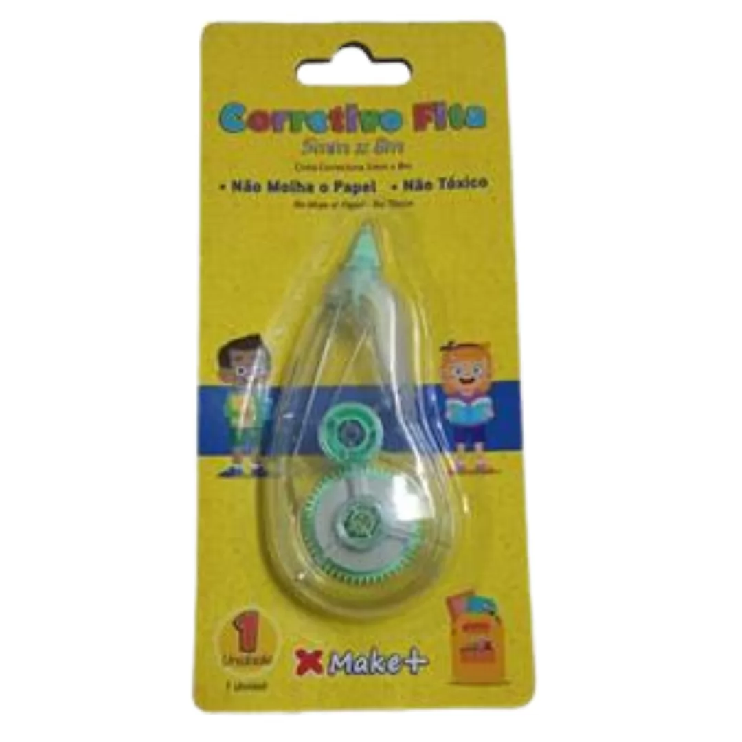 CORRETIVO FITA 6MX5MM SORTIDO-MAKE+