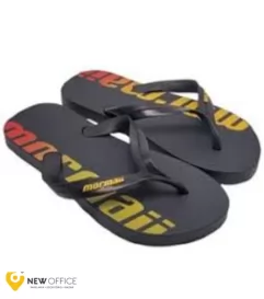 CHINELO MORMAII TROPICAL PRETO/AMARELO/VERMELHO 39/40