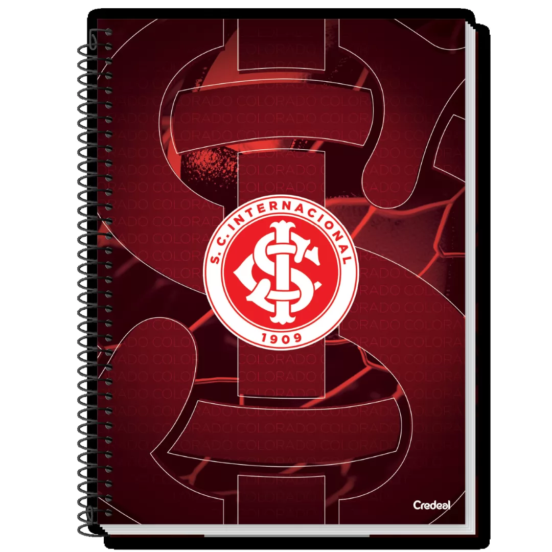 CADERNO ESPIRAL  1/4 80 FLS  INTERNACIONAL- CREDEAL