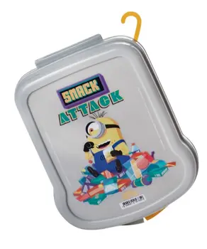 SANDUICHEIRA MINIONS INFANTIL-  PLASÚTIL