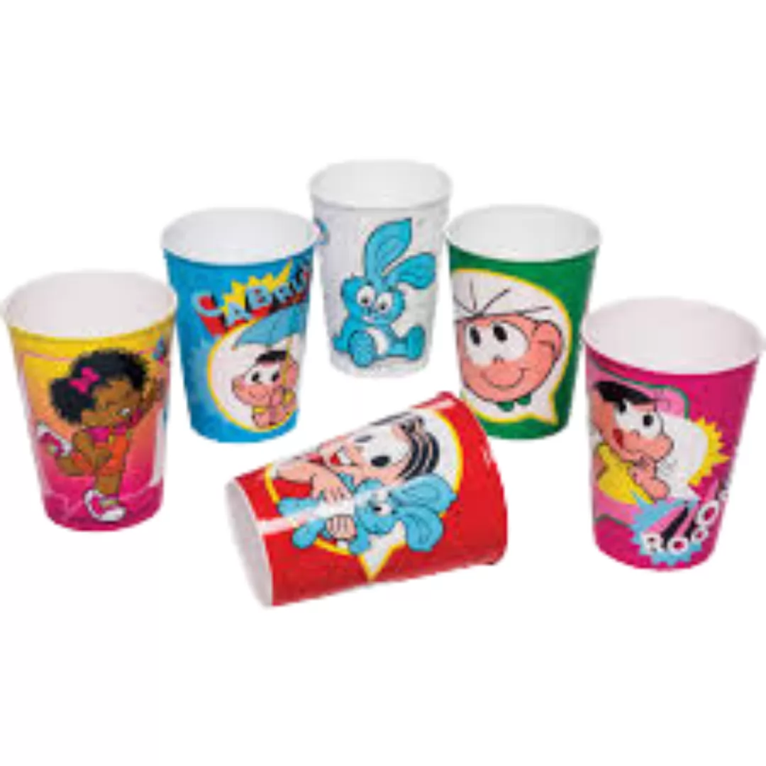 COPO TURMA DA MONICA 320ML-  PLASÚTIL