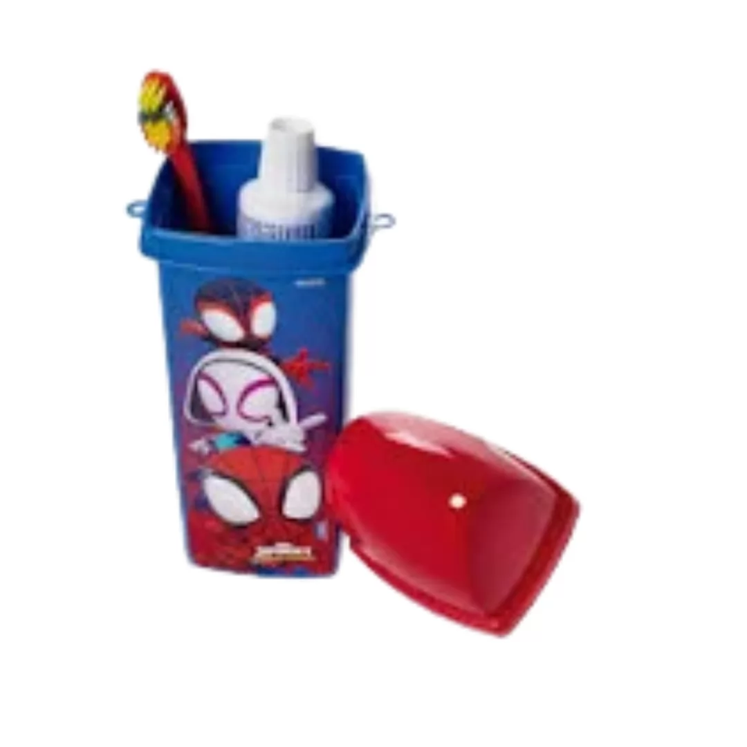 PORTA- ESCOVA DENTAL CASE SPIDEY-  PLASÚTIL