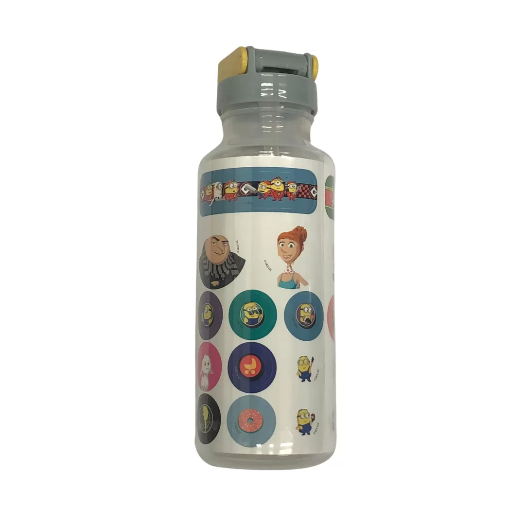 GARRAFA FUN TP AUTOMATICA MINIONS 600 ML- PLASÚTIL