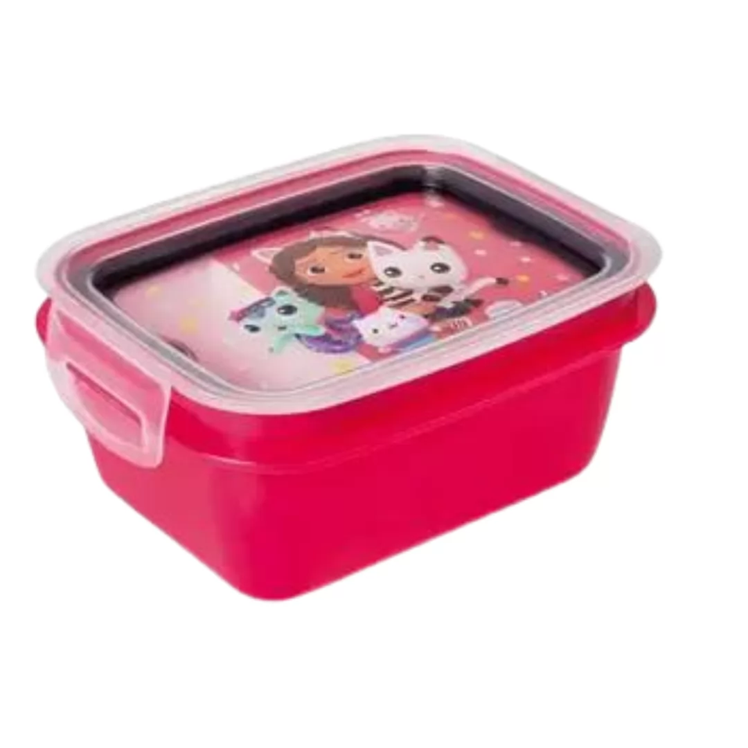 MARMITA TRAVA CASA MAGICA DA GABBY 630 ML-  PLASÚTIL
