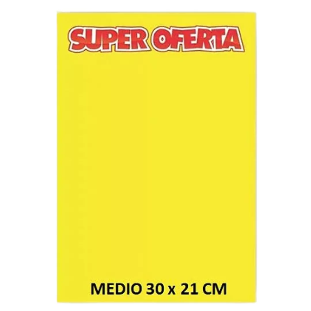 CARTAZ OFERTA 30X21 UNI- GRESPAN