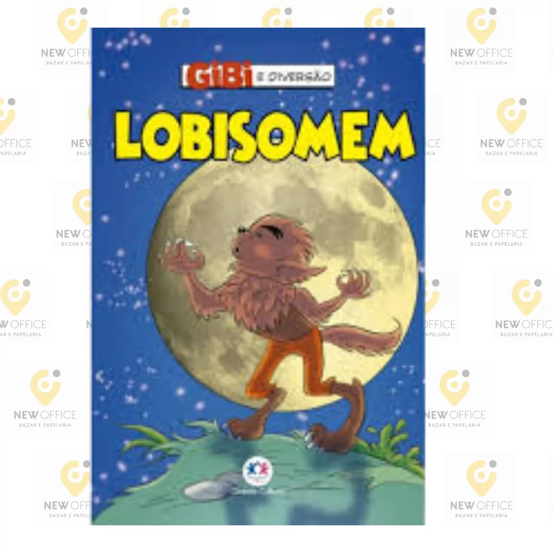 LIVRO GIBI DIVERSÃO LOBISOMEM- CIRANDA CULTURAL