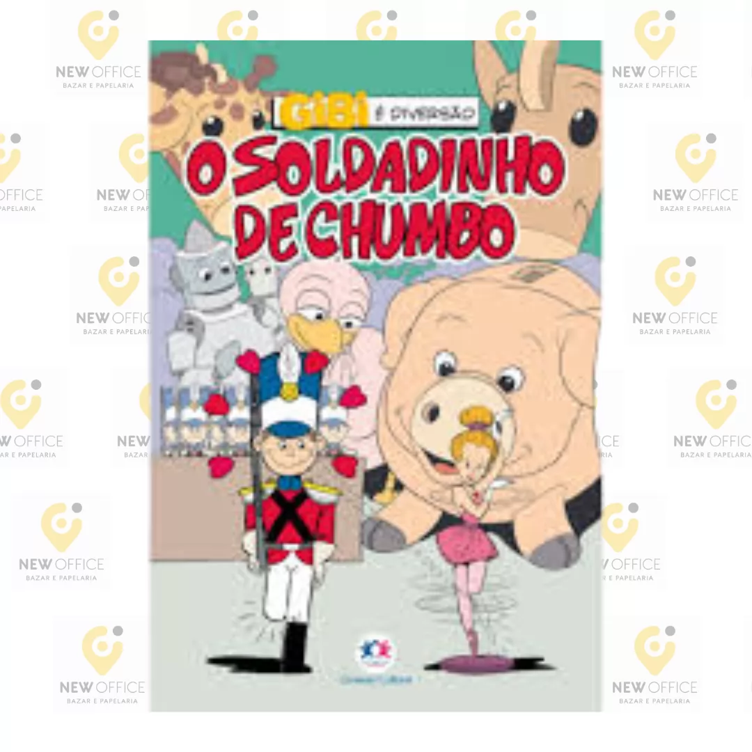 LIVRO GIBI DIVERSÃO O SOLDADINHO DE CHUMBO- CIRANDA CULTURAL