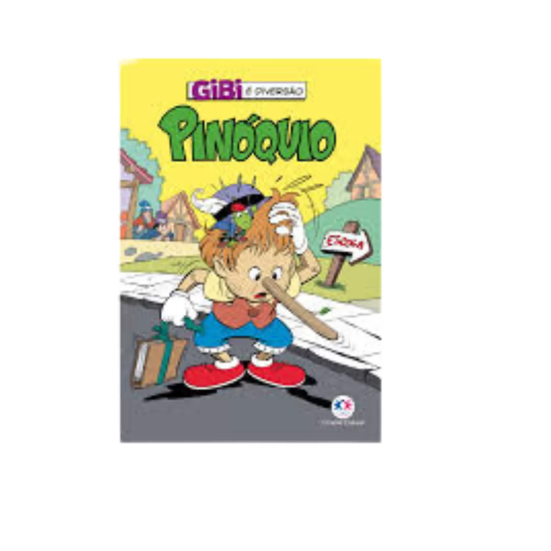LIVRO GIBI DIVERSÃO PINOQUIO- CIRANDA CULTURAL