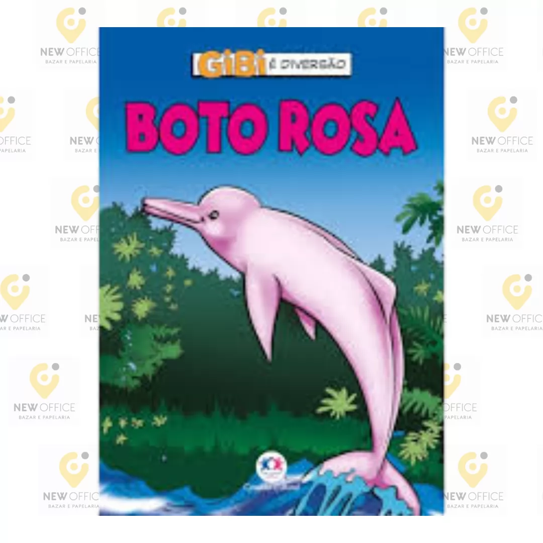 LIVRO GIBI DIVERSÃO BOTO ROSA- CIRANDA CULTURAL