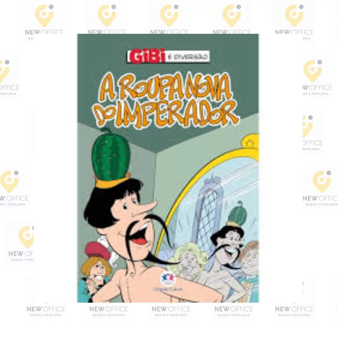 LIVRO GIBI DIVERSÃO A ROUPA NOVA DO IMPERADOR- CIRANDA CULTURAL