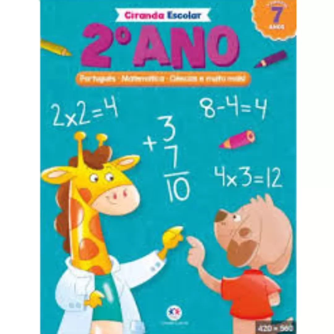 LIVRO 2º ANO PORTUGUES/MATEMATICA/CIENCIAS- CIRANDA CULTURAL
