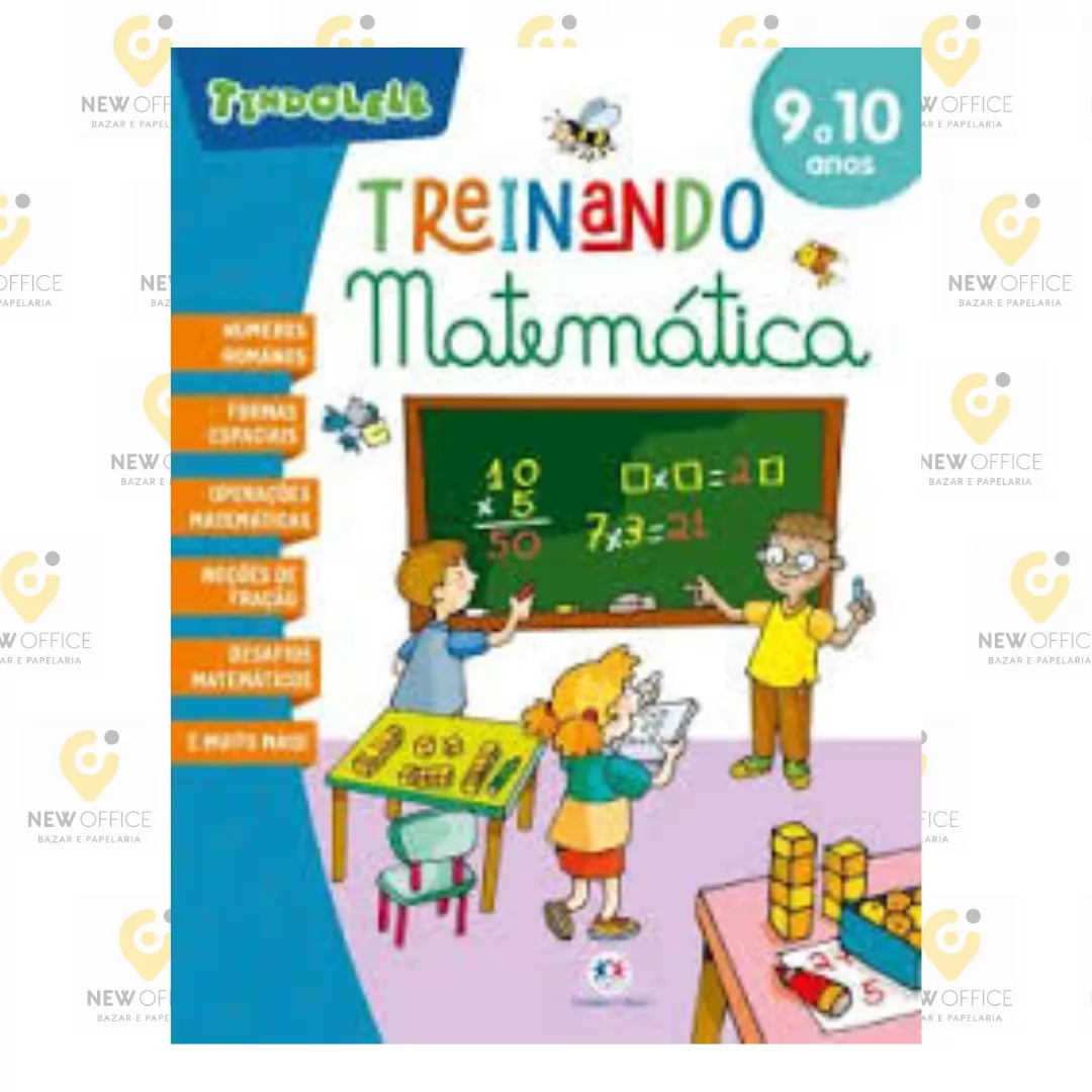 LIVRO ATIVIDADE TREINANDO MATEMATICA- CIRANDA CULTURAL